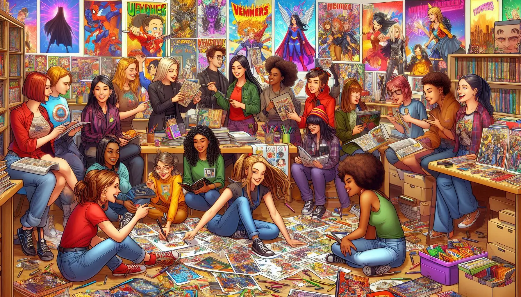 迷妹漫畫團隊活動